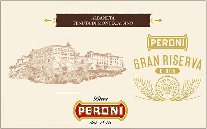 Nasce la Birra Peroni Montecassino, sarà prodotta nelle antiche masserie dell’Abbazia